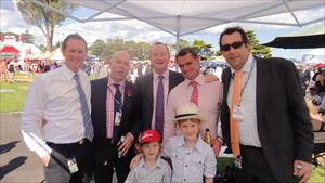 Connections of Dao Dao enjoying Emirates Stakes Day