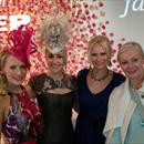 Fashion Week Luncheon... Clare, Jane, Mandy Hall and Fiona Petty