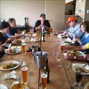 Lunch at The Woodbox in Mystery Creek NZ