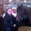 John and Mr Ng with Inventive at Rosehill Stables