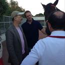 Michael with Happy Galaxy and his new owner Francis Yip and Gary Moore...